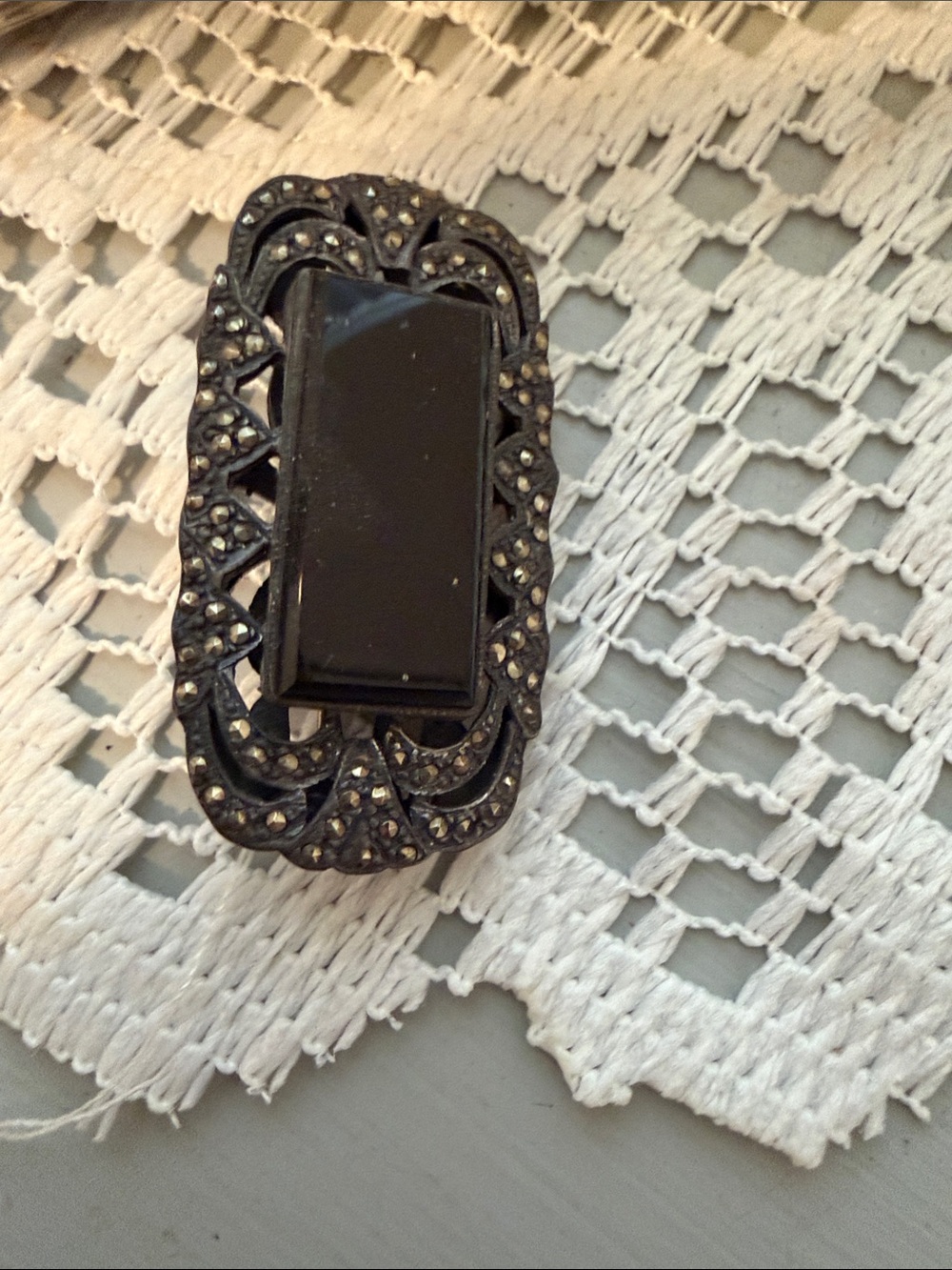 Vintage Sterling Silver Brooch